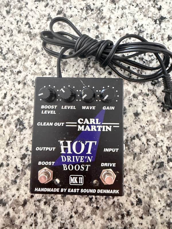 Carl Martin Hot Drive 'N Boost mkII 2000s - Black image 1