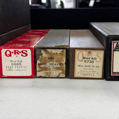 Vintage Player Piano Rolls Early 1900s Lot of 18 image 3
