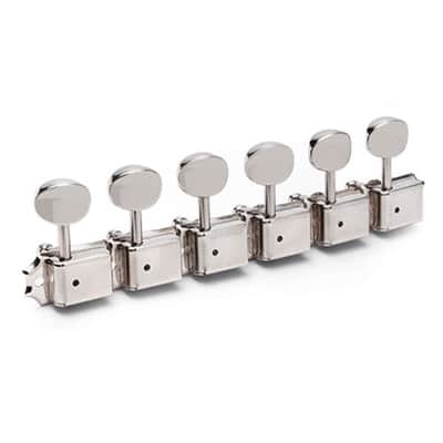 Genuine Fender Vintage 50's & 60's Import Tele Strat Nickel Tuners Tuning Keys image 1