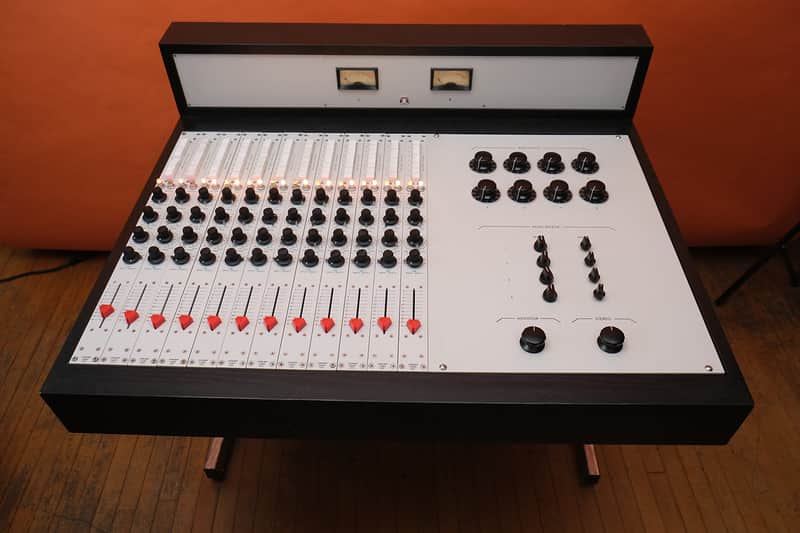 OpAmp Labs 12 Channel Custom Recording Console White/Red image 1