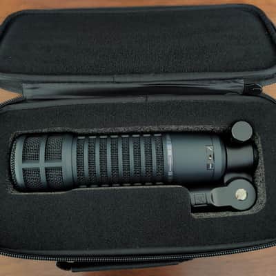 Electro-Voice RE20 Cardioid Dynamic Microphone - Black - Mint Condition + Case FREE SHIPPING image 1