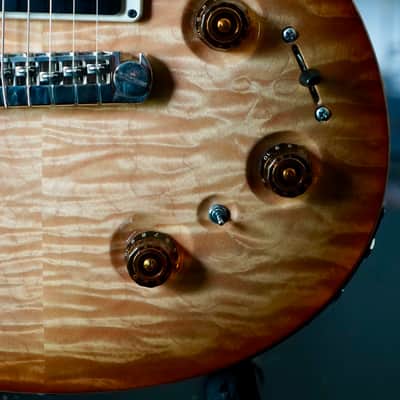 PRS P22 Custom 22 Piezo Stoptail Quilted 10 Top Natural Smokeburst 2012 image 4