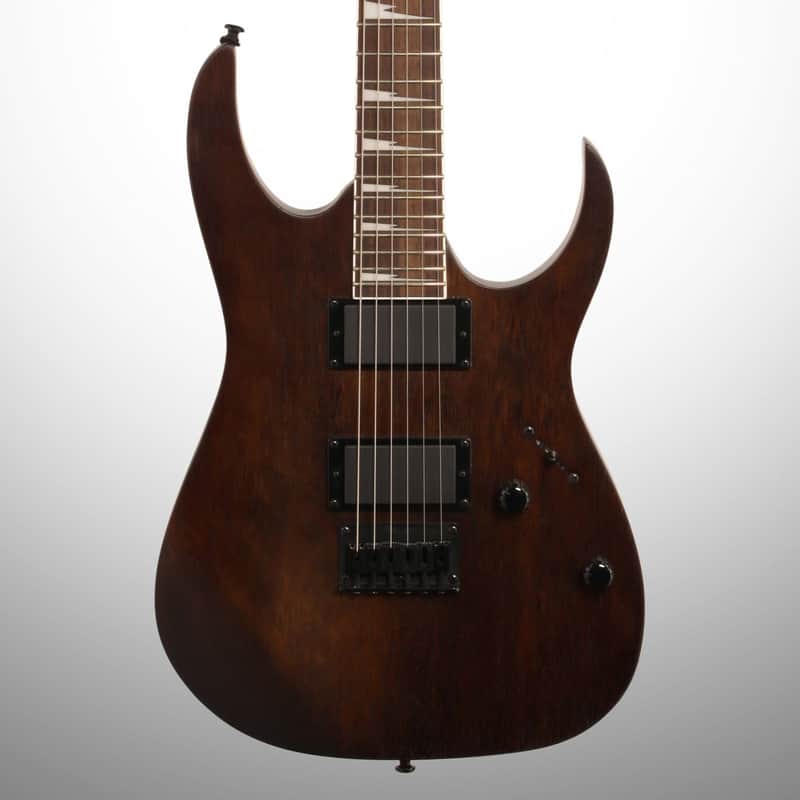 Ibanez GRG121DX Electric Guitar, Walnut Flat image 1