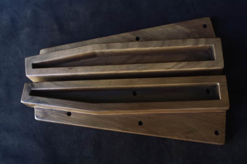 Roland Juno-106 Wooden Side Panels | Handmade American Walnut | Vintage Analog Synth Upgrade image 1