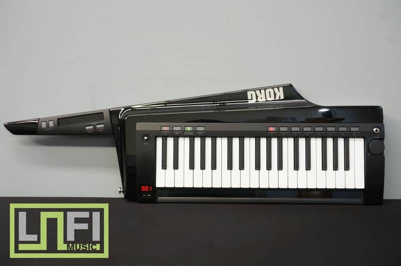 thumbnail image 2 of Korg RK-100S 2 BK Translucent Black Keytar Synthesizer Shoulder Keyboard 37-Keys 2 of 11