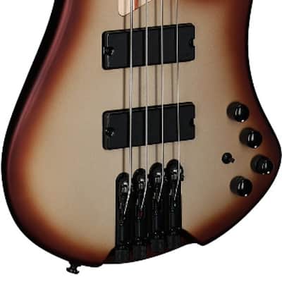 Ibanez Bass Workshop EHB600 Electric Bass Guitar - Charred Champagne Burst Matte image 3
