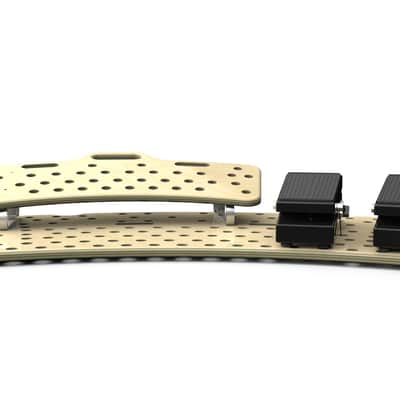 Holeyboard WIDE Classic Pedalboard - Curved Deck, 2 Levels, Lifetime Warranty image 4
