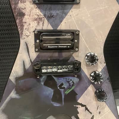 Washburn Dimebag G17 Alien skull 333 2004 - Alien skull image 3