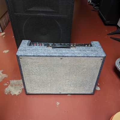 1965 Supro Big Star 2 x 12" Tube Guitar Combo Amp - Looks Excellent - Sounds Great! image 1