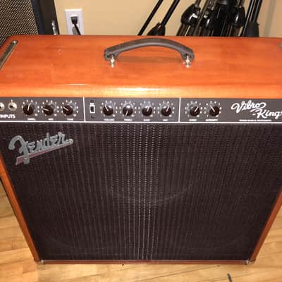 Fender Vibro-King Custom 10 Year Anniversary Limited Edition 2003 Red/Brown Lacquered Maple image 1