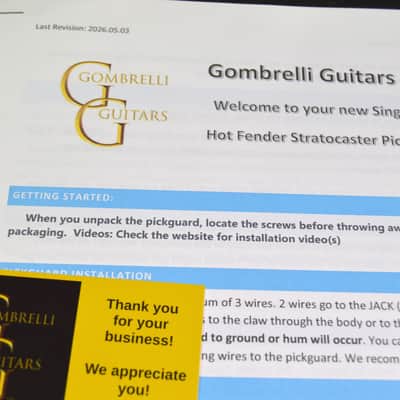 Robert Cray 50's/60's Hot Rod  SSS Loaded Fender Pickguard Stratocaster - BridgeDriver image 17