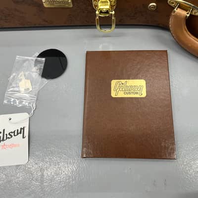 Gibson Les Paul Custom 2017 SilverBurst Custom Shop Case COA Papers Goodies American Made in USA_245 image 8