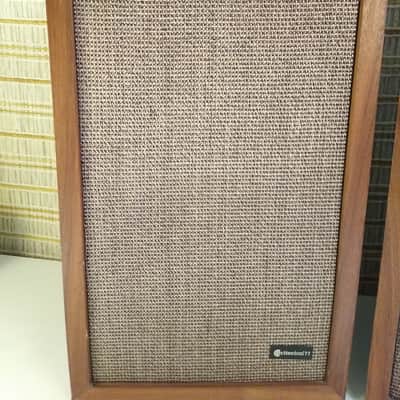 CRITERION 77 SPEAKERS 30 WATT 99-02321WX H. F. RANGE 8 OHM WOOD 1972 image 2