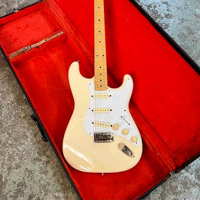 MIJ Fender Stratocaster ST-57 2015 - Olympic white original vintage Japan image 4