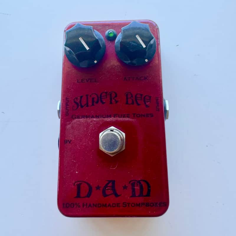 DAM Super Bee Red #73 (2010) – Rare Handbuilt Fuzz – Mint Condition image 1