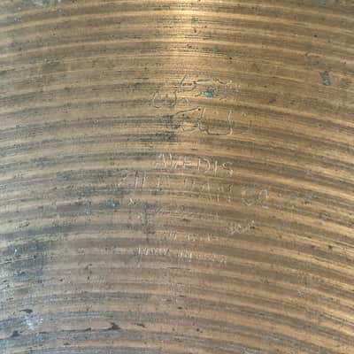 Zildjian Vintage 60's 14" Hi Hats - Thin, Sloshy, & Smoky - 788g/901g image 6