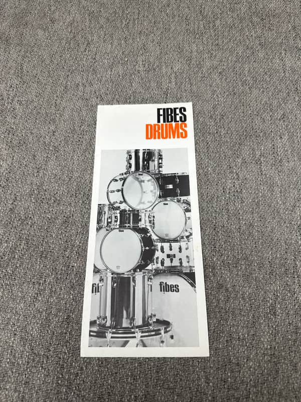 Fibes Drums Brochure 1974 - White image 1