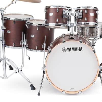 Yamaha TMP2F5 Tour Custom 22x16/16x15/14x13/12x8/10x7" 5pc Shell Pack - Chocolate Satin image 1