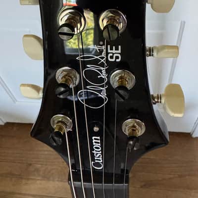 2025 PRS SE Custom 24 - Black Gold Burst w/Locking Tuners image 6