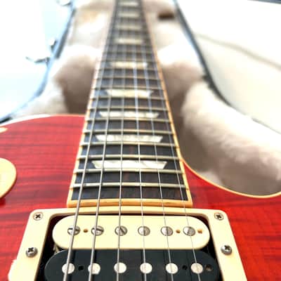 2013 Gibson Slash Signature Les Paul Vermillion – AAA Flame Top – OHSC image 7