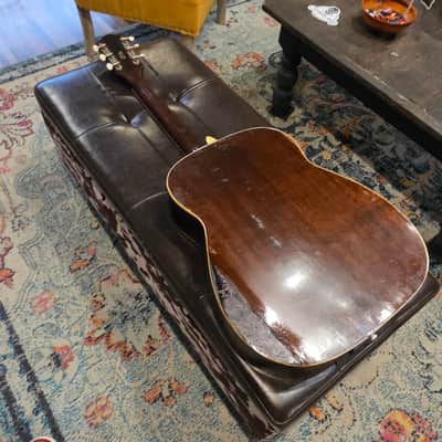 1968 Silvertone 57P633L Jumbo Acoustic Guitar - w/Case image 17
