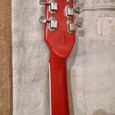Mosrite Model 88 1988 Sparkle Red image 10