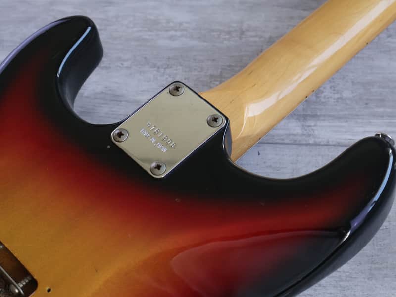 1978 Greco Japan SE-500 Super Sounds Stratocaster (Sunburst) | Reverb