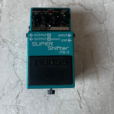 Boss PS-5 Super Shifter (Dark Gray Label) 1999 - Present - Blue image 2
