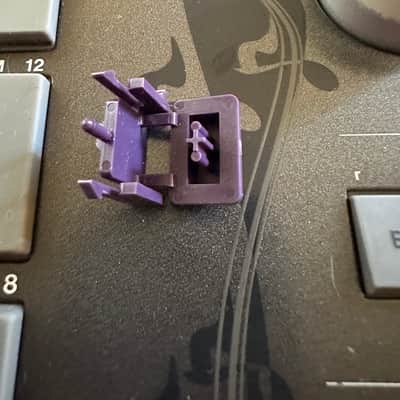 Purple button cap for Akai MPC3000LE MPC 3000 LE DATA ENTRY enter, 0, 1, 2, 3, 4, 5, 6, 7, 8, 9, . Buttons image 2