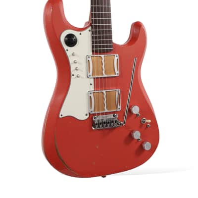 Fiam Mirari 2023 Tahitian Coral over Gold. By past Ronin Guitars luthier Izzy Lugo. NEW (Authorized Dealer) image 3