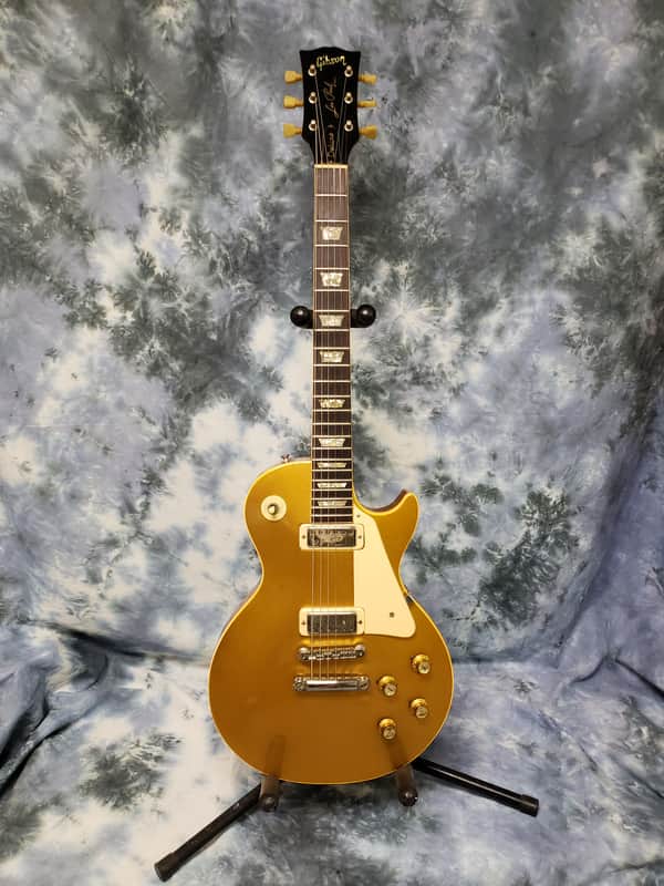 Video Demo 1973 Gibson Les Paul Deluxe Goldtop Mini Humbuckers Original Hard Shell Case image 1