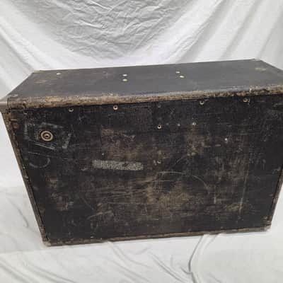 Fender Bassman 2x12" Guitar Speaker Cabinet 1962 - 1964 - Blonde (painted) W/ Peavey/Eminence Speakers (C013-A5) image 11
