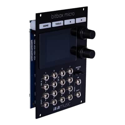 1010music Bitbox Micro Eurorack Compact Sampler with Touchscreen - Black image 2