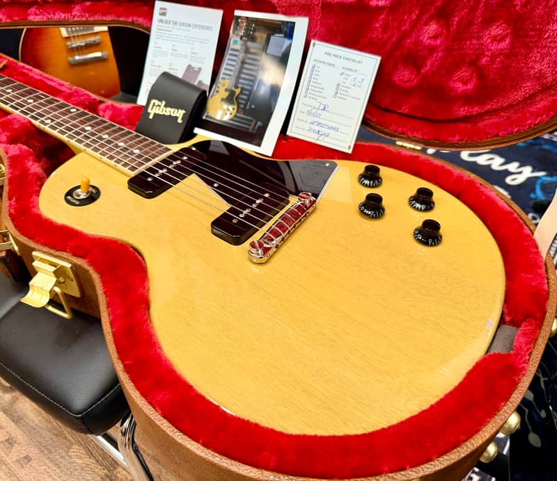 🌟2023🌟 Gibson USA Les Paul Special~ TV Yellow P90 + Case & Candy!