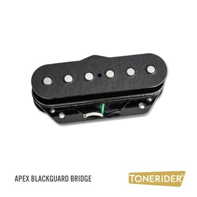 Tonerider Apex Blackguard Hum-Cancelling Tele pickup Bridge/Black (bridge)