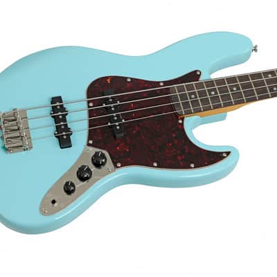 Squier Classic Vibe 60s Jazz Bass Daphne Blue image 1