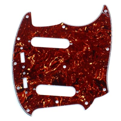 Replacment Pickguard For Mustang Classic Series style ,4ply Red Tortoise image 1