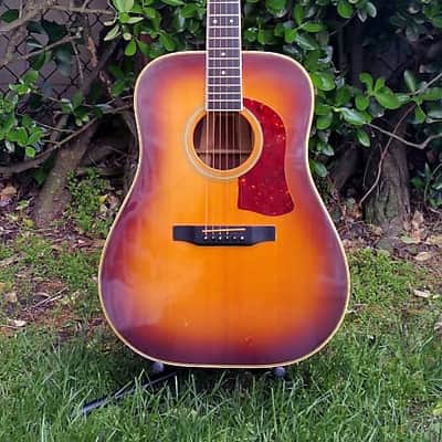 One-of-a-kind Mossman Guitar - 1980 Sunburst Great Plains Custom Built image 1