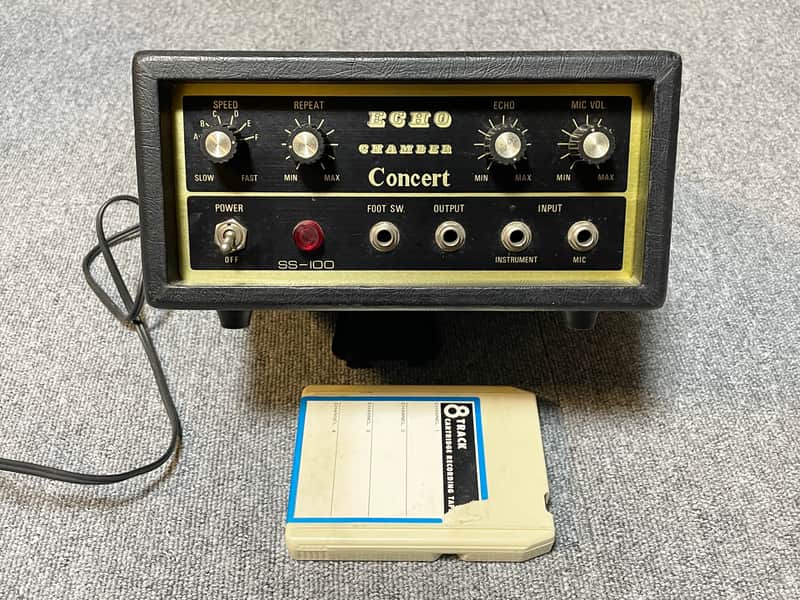 KASTAM ECHO CHAMBER Concert SS-100 ジャンク Kastam Concert Echo Chamber SS-100 1970s w/Tape cartridge | Reverb