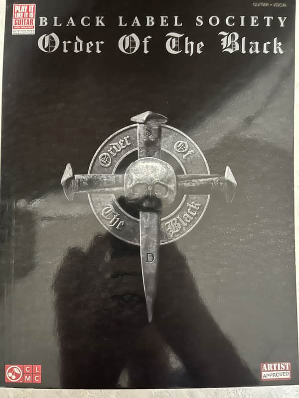 Black Label Society - Order of the Black - Guitar Tab / Tablature Book Zack Wylde image 1
