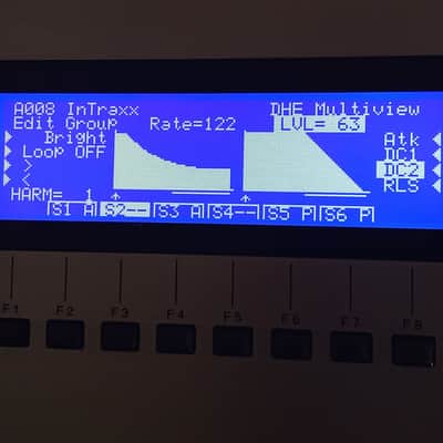 New blue display for Kawai K5000R / K5000S / K5000W