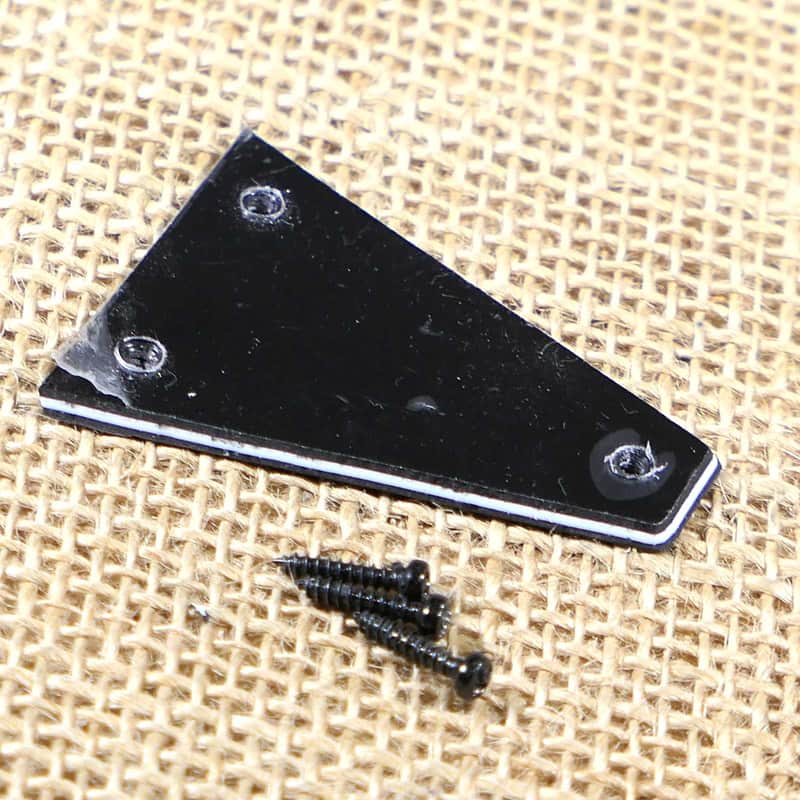 Genuine Jackson Dinky Arch Top JS22-7 DKA HT Truss Rod Cover Black 2024 #DV08 image 1