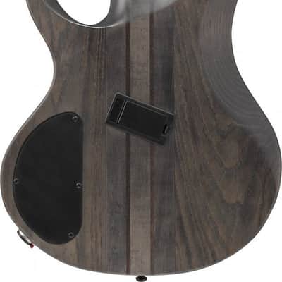 Ibanez BTB805MS-TGF Bass Workshop BTB Electric Bass 5-String Multi Scale - Transparent Gray Flat + Case image 9