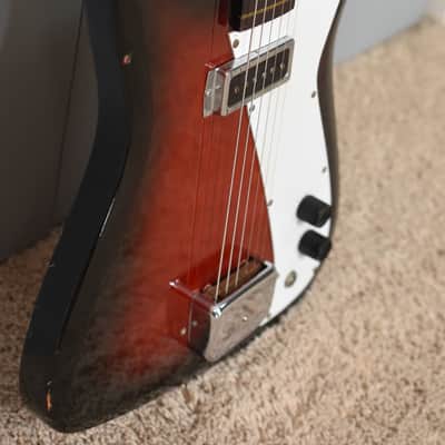 Kay Vanguard 1960s - Sunburst - Single Pickup - w/ Hang Tag image 5