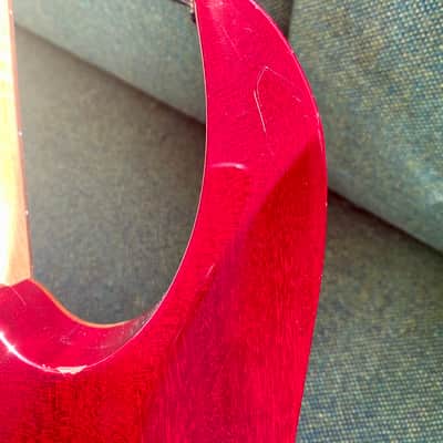 Ibanez Prestige RG2020X - Trans Red 2001 - Transparent Red image 9