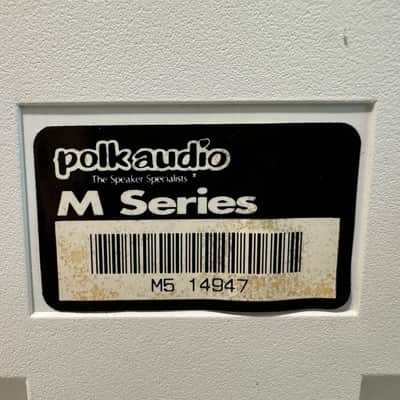 Polk Audio M Series M5 Outdoor Speakers HiFi Stereo Home Audio Bookshelf White image 5
