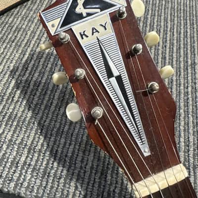 Kay K102 Vanguard Double Pickup 1959 - 1961  Sunburst image 6