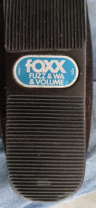 Foxx Fuzz/Wah/Volume 70's - Black Velvet image 1