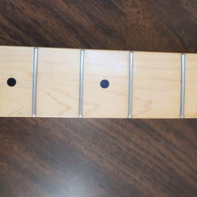 Banana Headstock Maple Guitar Neck Fits ESP & Kramer #1 Baretta Dinky 1984 Pacer Possibly Gibson Explorer Body Shapes As well + Many Models Floyd Rose image 3