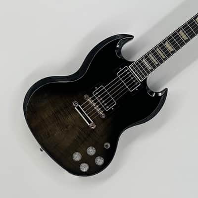 Epiphone SG Modern Figured - Trans Black Fade image 2